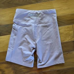 Calvin Klein performance stretch lavender bike